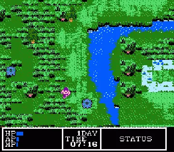 Hydlide 3 - Yami kara no Houmonsha (Japan) screen shot game playing